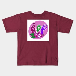 ROC Lilac Kids T-Shirt